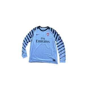 2010-11 Arsenal Grey GK Long Sleeve Jersey Youth XL Authentic NWT Nike Arsenal